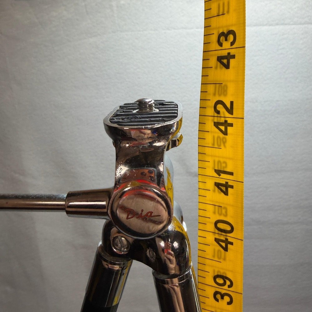 Vintage Dia Travel Telescoping Camera Tripod Made In Japan w/Zippered Case - Picture 9 of 12
